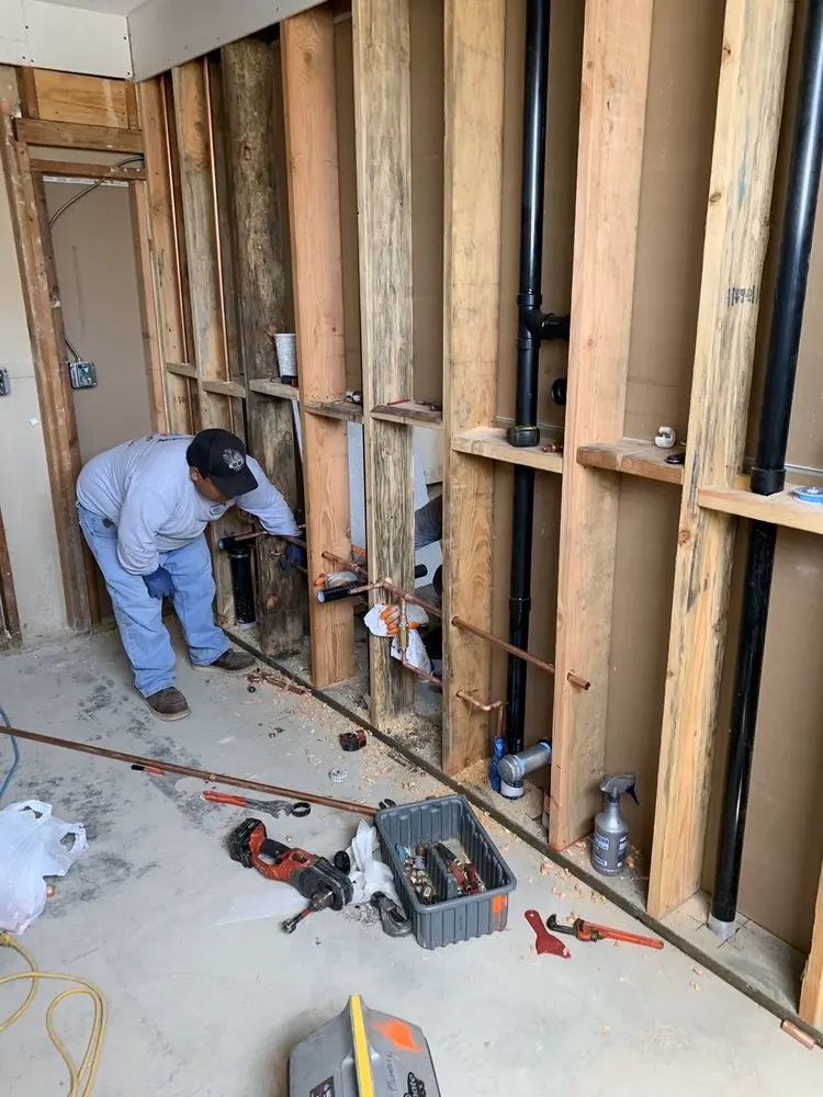 Commercial rough-in plumbing for Water Heater Replacement in Toluca Lake